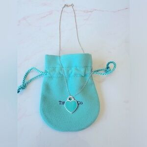 Tiffany & Co. Silver Heart Necklace